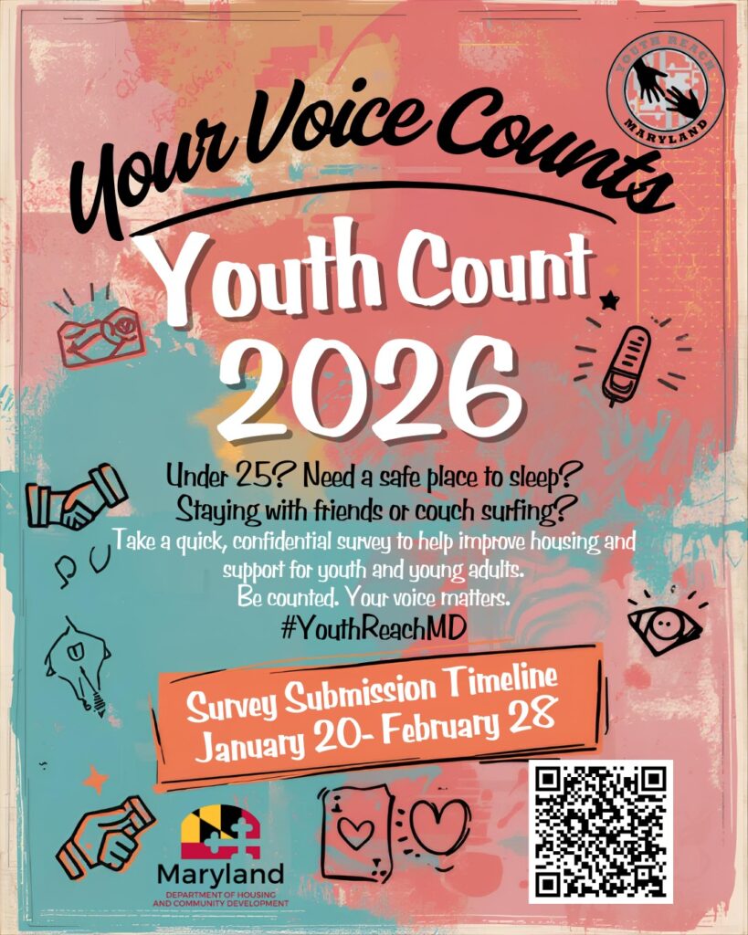 Youth COUNT 2026 Survey graphic